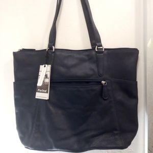 Dark Blue Italian Handbag